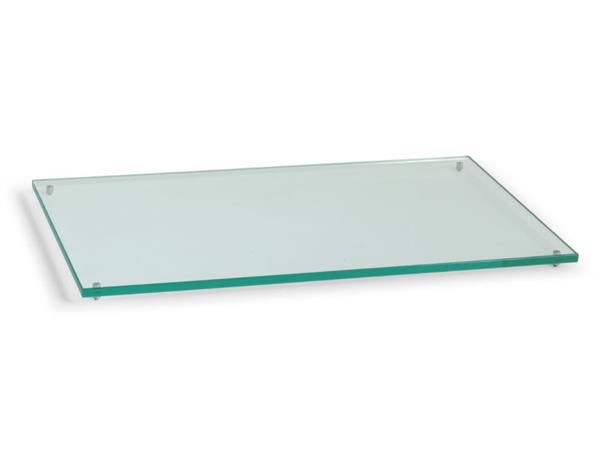 FLOW glassplate GN1/1 KLAR GLASS L:530mm B:325mm H:20mm